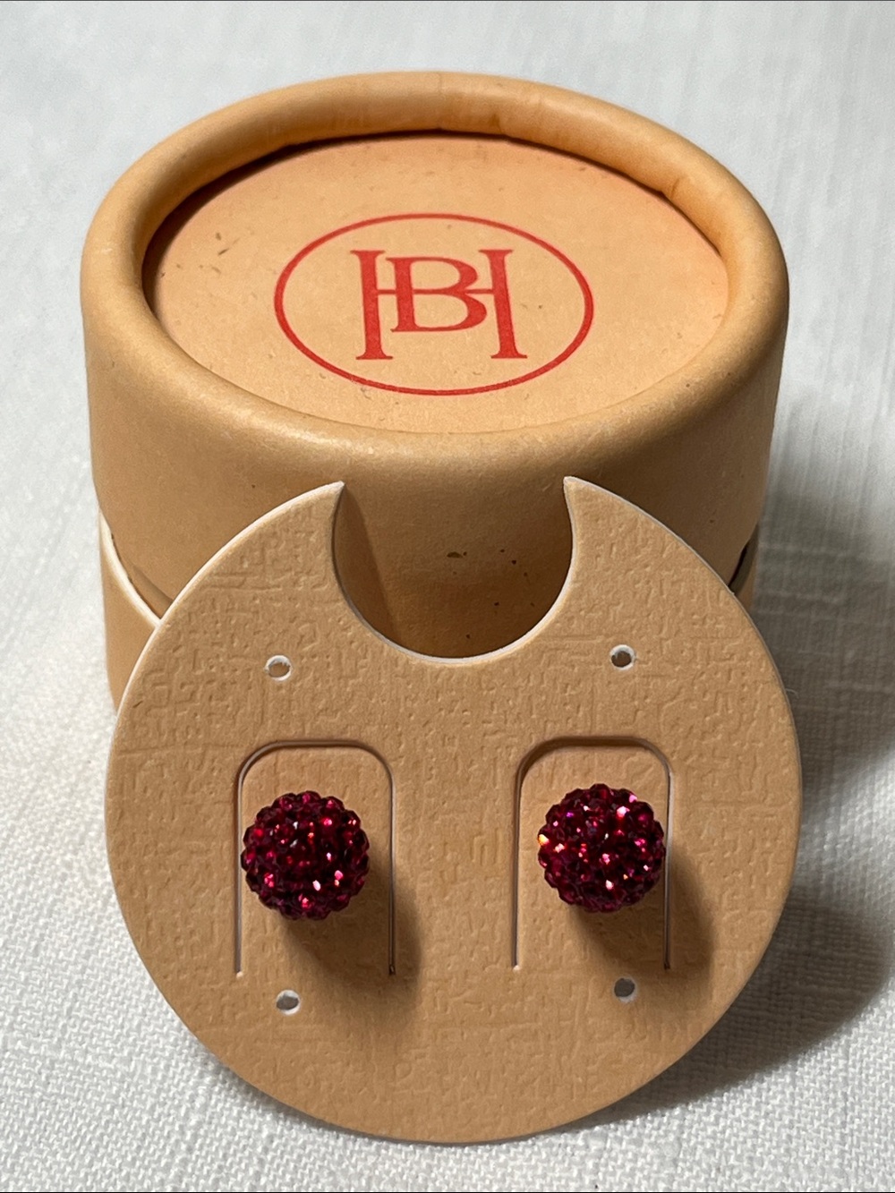 Hillberg & Berk Deep Pink Crystal Sparkle Ball Stud Earrings
4 mm
Like new